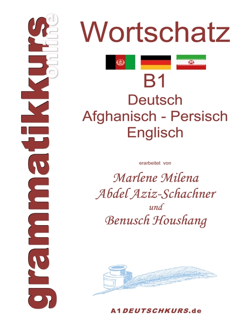 Title details for Wörterbuch Deutsch--Afghanisch--Persich--Englisch B1 by Marlene Milena Abdel Aziz-Schachner - Available